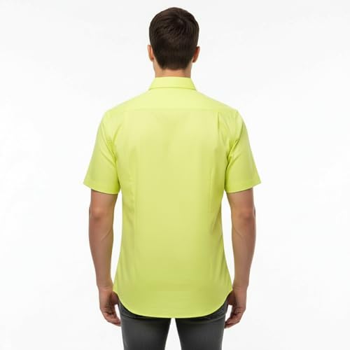 Image of Appel Touch Men's Cotton Blend Formal Shirt Half Sleeves