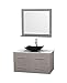 Centra 42" Vanity, Top, Granite Sink, 36" Mirror