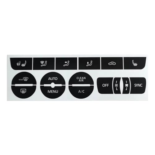 Kit réparation bouton climatisation pour voyage confortable VW Touran