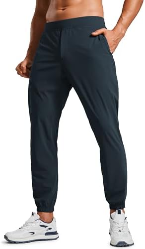 CRZ YOGA Athletic Joggers for Men 29" - Lightweight Running Train...