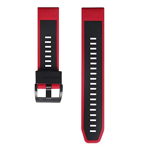 Bracelet silicone Garmin Fenix 6X 6 Pro 5X 3 HR montre 26mm EasyFit