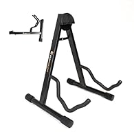 Sturdy Construction: Crafted with durable steel tubing, ensuring long-lasting stability and support for your guitar. Space-Saving Design: Compact and lightweight, allowing for easy storage and portability. Fits in most guitar bag pockets! Adjustable ...