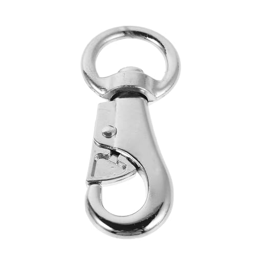 BUGUUYO Gancio Girevole per Sedia Amaca da Soffitto in Metallo Antiruggine, Ganci Resistenti per Altalene Pesanti e Sacco da Boxe, Supporto Rotante per Uso Interno ed Esterno,