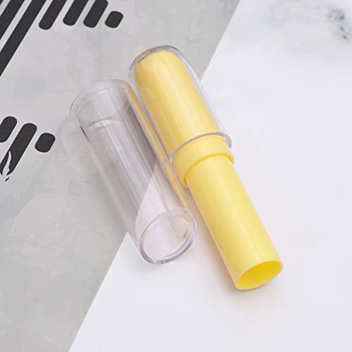 PIXNOR 10 Pcs Tubos de BÃ¡lsamo para LÃ¡bios Vazios Recipientes de Batom RecarregÃ¡veis â€‹â€‹Diy Ac