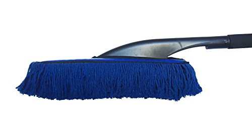 MAVRIK Car Duster - A Must Have for Car Detailing and Care - Easy Storage Bag! Professional Detail Tool, Long Handle, Large Brush, Lightweight, Modern Ergonomic Design, Saves Time and Money!