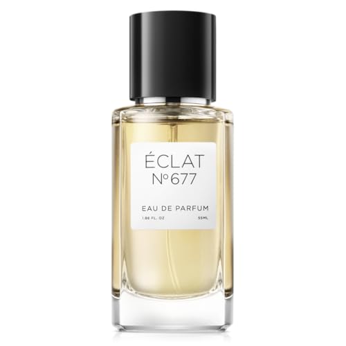 ÉCLAT 677 – Eau de Parfum 55 ml – Aroma aromático amaderado para hombre con cítricos, sándalo y jengibre – intenso, moderno y masculino