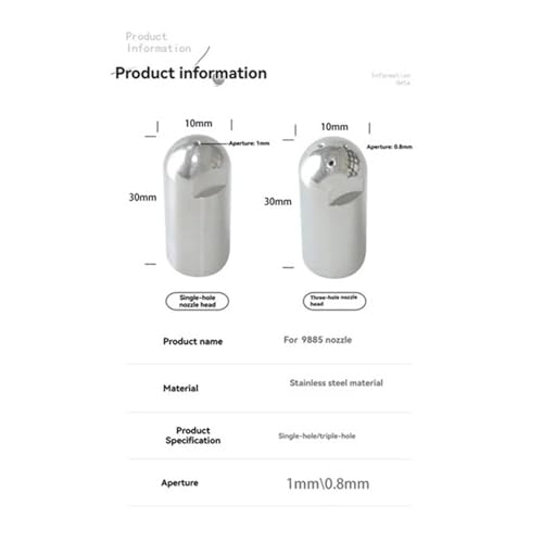 Reemplazo De Boquilla De Vapor, Compatible Con Delonghi,9 Series EC9555/EC9455/EC9885, Accesorios For Máquina De Café Espresso(1 Holes) - imagen 2