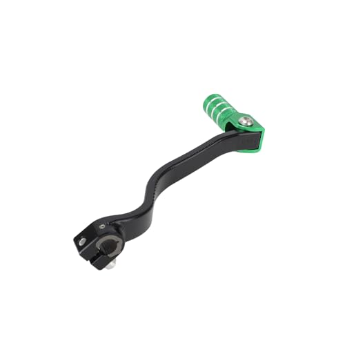 Image of Dirt Bike Gear Shifter Shift Lever Folding Tip CNC for KX85 2014-2024 KX100 2014-2021 KX112 2023-2024 Green