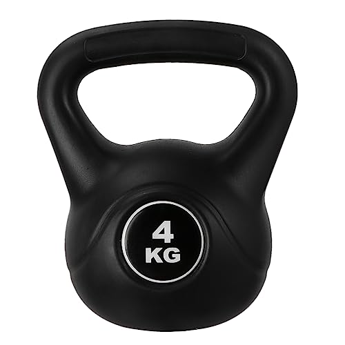 Yardwe Portable Weight Grip Travel Plastic Kettlebell 4kg Kettlebell Set Fitness Accessory