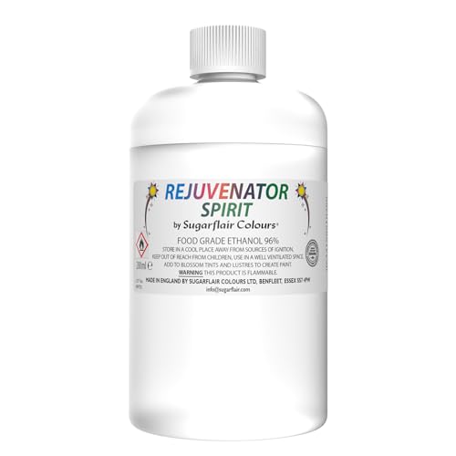 Sugarflair Colours Rejuvenator Spirit - Alcool pour le Traitement des Aliments - 280 ml