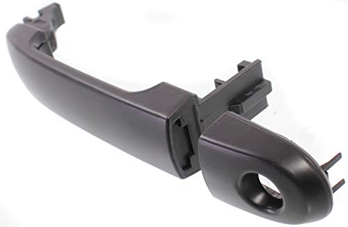 Garage-Pro Exterior Front Door Handle Compatible With Nissan Versa 2007-2012 Lh Primed With Hole (Sedan-Til 2011/Hatchback) #TOP1