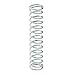 Handyman Springs SP 9719 Compression Spring, Spring Steel Construction, Nickel-Plated Finish, 0.025 GA x 9/32 In. x 1-3/8 In. (4 Pack)