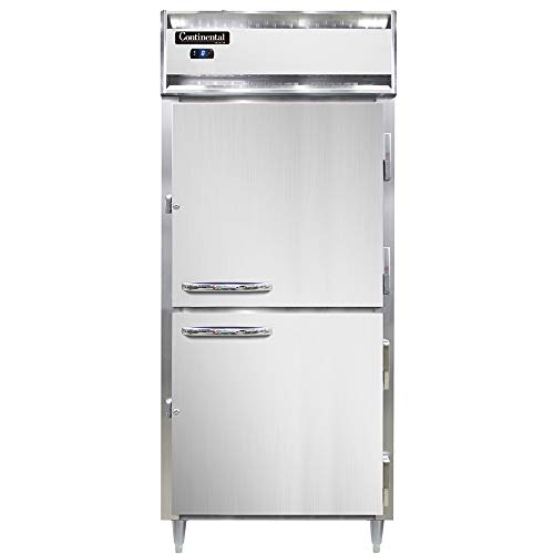 Continental Refrigerator DL1FX-SA-HD Designer Line Extra-Wide Single Section Reach In Freezer, 36-1/4