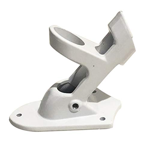 NICEXMAS Support de Drapeau Réglable de Parenthèse avec des Vis Support de Poteau Drapeau de Bâti Mural