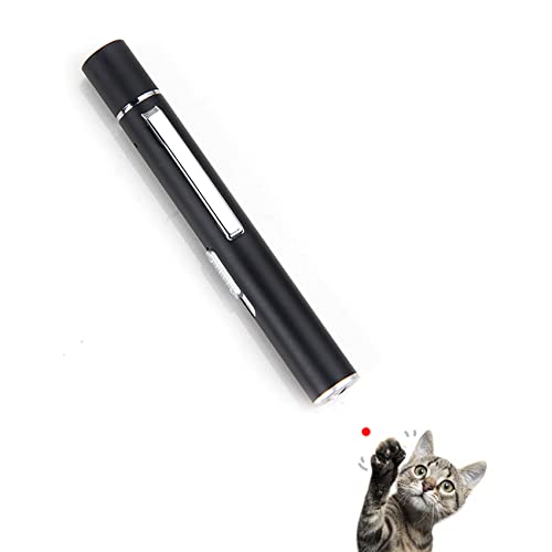 互动猫玩具,电动猫玩具 用于运动训练的智能猫玩具,带 LED 灯的 USB 可充电灯