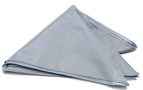 [ハネクトーン] セーラー服 スカーフ 三角タイ ナイロンタフタ 特別色 (グレー)