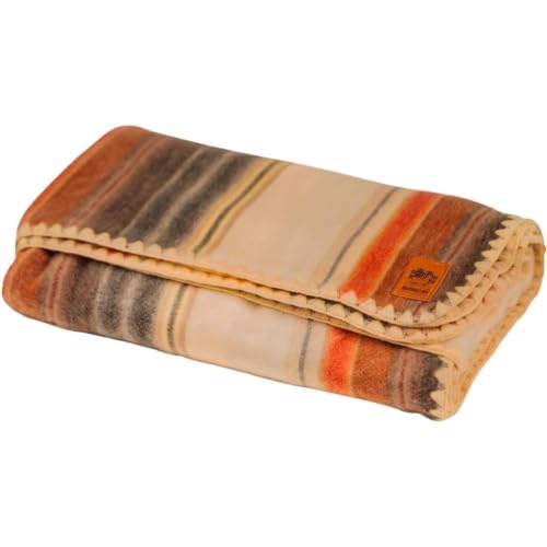 ALPAKITAS Alpaca Wool Blanket – Twin Size, 75 x...