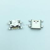 YINGGEXU 100pcs Micro USB 5Pin Mini Conector Puerto de Carga móvil para ZTE Blade L2 S6 5.0 U807 N983 N807 U956 N5 N909 N798 N980 N986