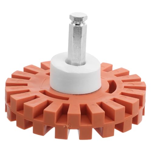 Cabilock Pneumatic Decal Eraser Wheel Durable Adhesive Remover Tool for Car Tires Efficient Vinyl Decal and Sticker Remover Safe for Surface Maintenance Quick Grinding