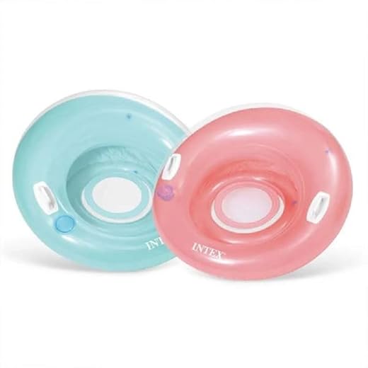 Trade Shop – Sillón Salvavidas Lounge 119 Cm, Colores Surtidos, Asas Portavasos 58883 –