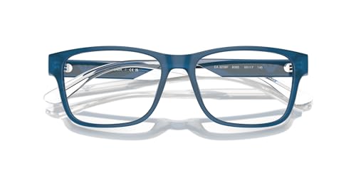 Image of Emporio Armani mens Ea3239f Low Bridge Fit Rectangular Prescription Eyewear Frames