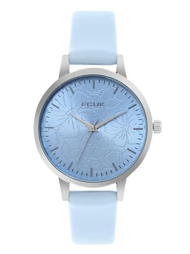 FCUK Analog Blue Dial Womens Watch-FK00036C (B0CQ21BRH9) Amazon Price History, Amazon Price Tracker