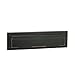 Mail Slot With Magazine Open Back Plate, Aged Bronze, 2 x 11-In.