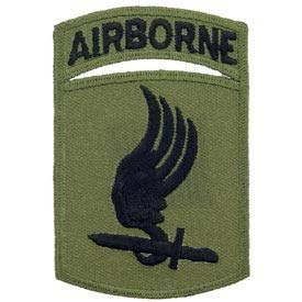 US Army, 173RD Airborne - Novelty Patches, Embroidered Sew On Patch - 3"