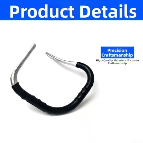 Mango de motosierra de aluminio resistente y accesorio ergonómico estructural 4