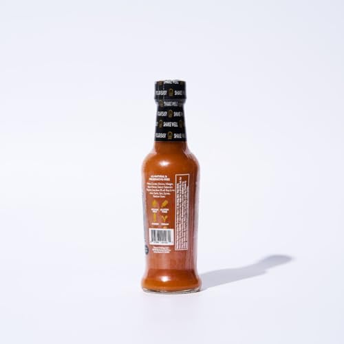 Tabañero Original Hot Sauce, 5 oz Small Glass Bottle, Gourmet Spicy Sauce Gift, All Natural, Low Sodium, Made in the USA