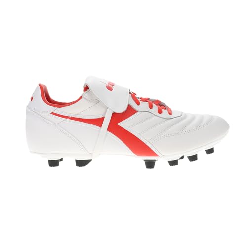 Diadora Mens Brasil Original Light Turf Mdpu Soccer Cleats - White - Size 7 M