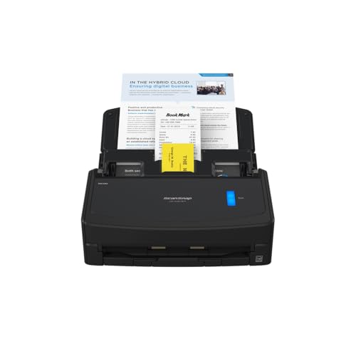 ScanSnap iX1400 Desktop Dokumentenscanner (Schwarz) - A4, Duplex, USB 3.2 mit ADF