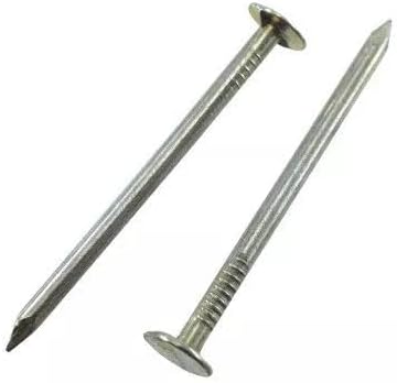 for 1" Electrogalvanized Roofing Nails, Roofing Nails, 1 inch, 5 lbs.
