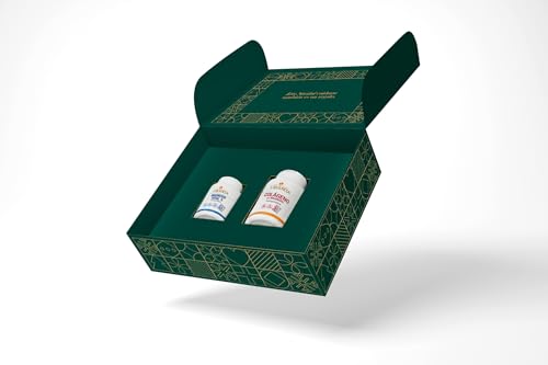Pack de Navidad Premium Ana Maria Lajustica | Edición Limitada | Colágeno con Magnesio 180 comprimidos + Magnesio Total 5 100 comprimidos– Vitalidad y Cuidado Natural.
