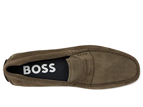 Image of BOSS Men's Noel Suede Drivers Loafers