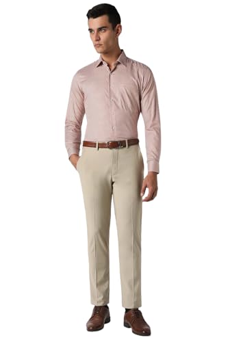 Image of Van Heusen Formal Checkered Shirt for Men| Premium Cotton| Full Sleeves| Slim Fit |Breathable Fabric