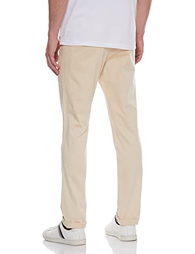 Image of Diverse Men's Chino Casual Trousers (DCMCT32SC17L32-1086H Cream 34)