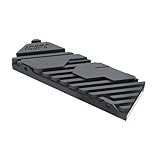 icepc M.2 PCIE NVME 2280 SSD Graphene Coating Full-Cover Copper Heatsink,SSD Radiator with Thermal Conductive Adhesive for PS5 Laptop PC 2280 NGFF Solid State Disk Cooler