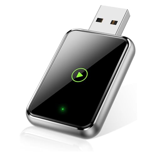 GJBHN Car Wireless CarPlay Adapter for BYD DOLPHIN 2023 2024 Mini CarPlay Wireless Adapter Plug Play Auto Adpater 2 In 1 Mini Dongle