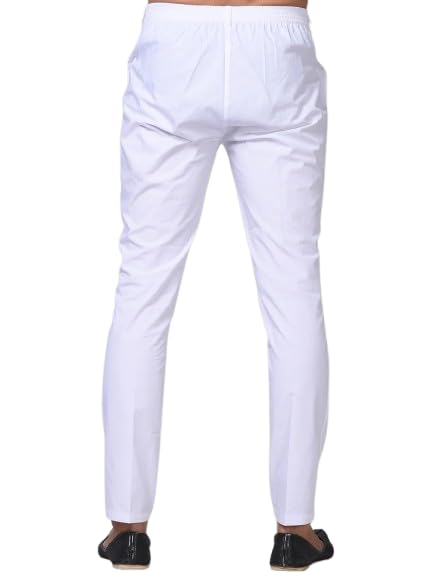 Men's Lounge Pants, Comfortable Pyjamas Fabric used is for ensuring extreme comfort. Chudidar pants White lycre.-picture-45