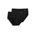 Jockey Men's Underwear Elance Poco Brief - 2 Pack, black, L