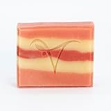 VioVero Naturkosmetik Rosengeranie & Orange Handseife und Duschseife, Seife Stück, feste Seife,...