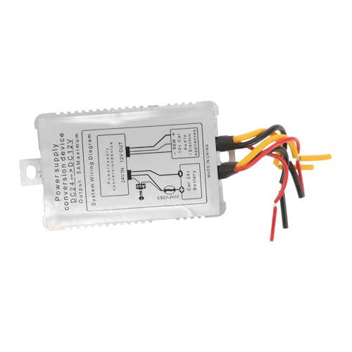 Convertitore Dc Buck per Veicoli Adattatore Potenza con Protezione Cortocircuito e Stabilità Elettrica Accessorio per Auto Camion e Barche