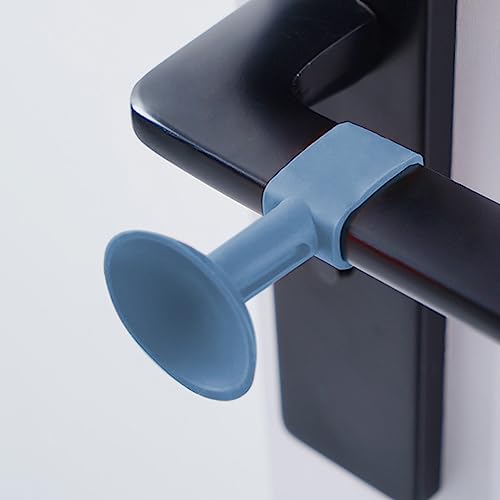 XIZONLIN Silicone Door Stoppers 5Pcs Door Knob Bumper Anti Collision Door Handle Crash Pad Wall Protector for Bedroom Bathroom Kitchen Home - Image 3