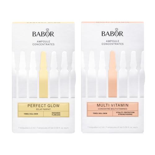 BABOR Perfect Glow & Multi Vitamin Ampoule Concentrate Bundle