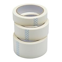 Fit For The Job Dreierpack, 25m Abdeckband für Mehrere Oberflächen, Malerband für Scharfe Farblinien, Maler-Abdeckband, Farbband, 19mm Breit