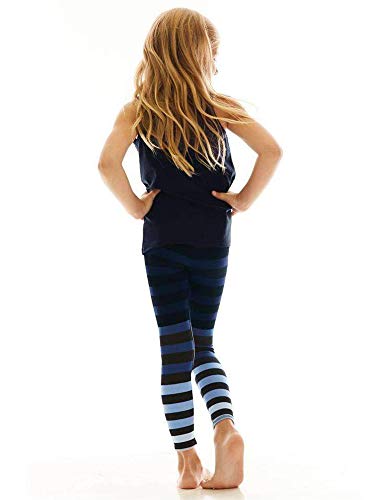 Ombre Signature Stripe Girls Activewear Leggings, Emmie/Kids Legging, Small3