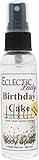 Eclectic Lady Birthday Cake Body Spray, Double Strength, 2 ounces, Body Mist for Women with Clean, Light & Gentle Fragrance, Cologne with Soft, Subtle Aroma For Daily Use