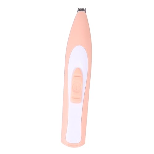 Hemobllo cortapelos para perros recortadora tijeras abrigos gruesos productos de aseo para perros pata cabello orejas clíper cortadoras de mascotas para perros cortapelos para mascotas rosa