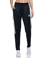 Adidas Women's Regular Pants (IJ7140_Black/White_XL)